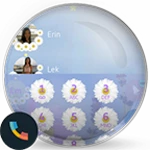 Logo of Theme Dialer Love Daisy flower android Application 